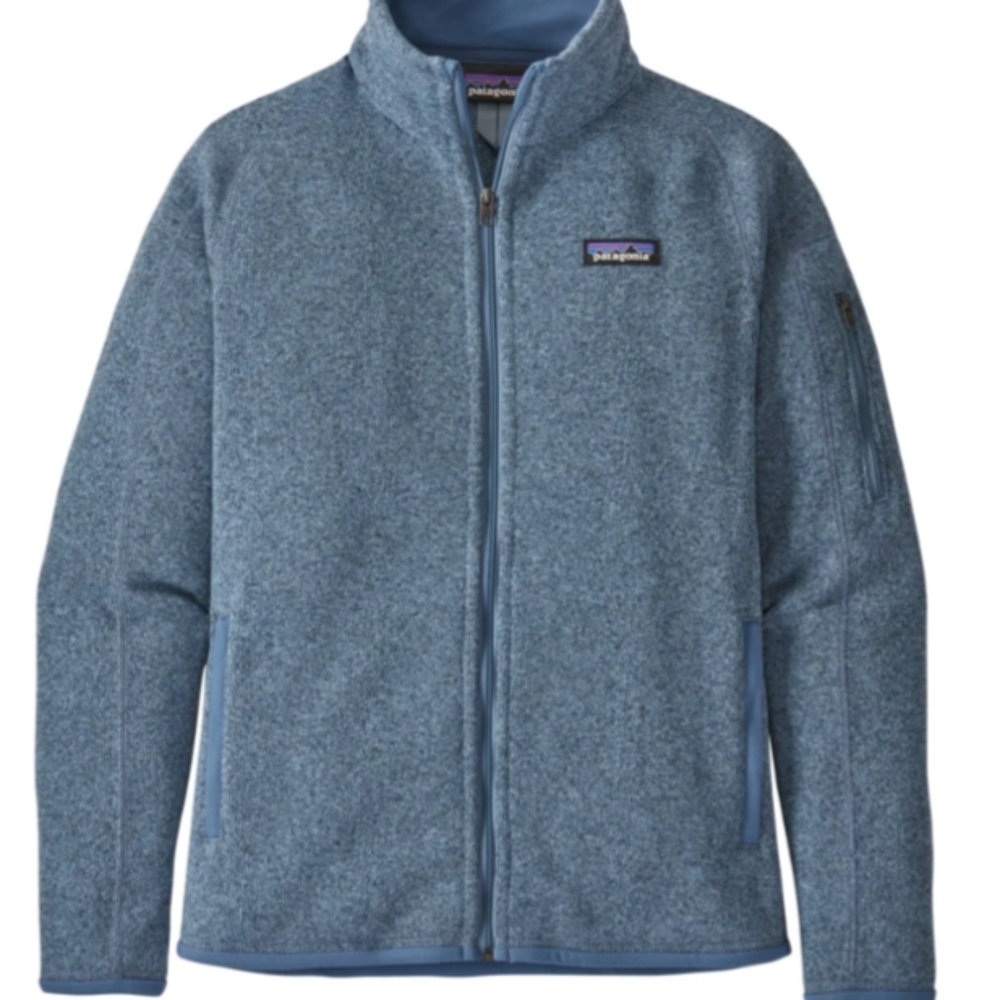 Patagonia Better Sweater Fleece Lined Full Zip Blue Small